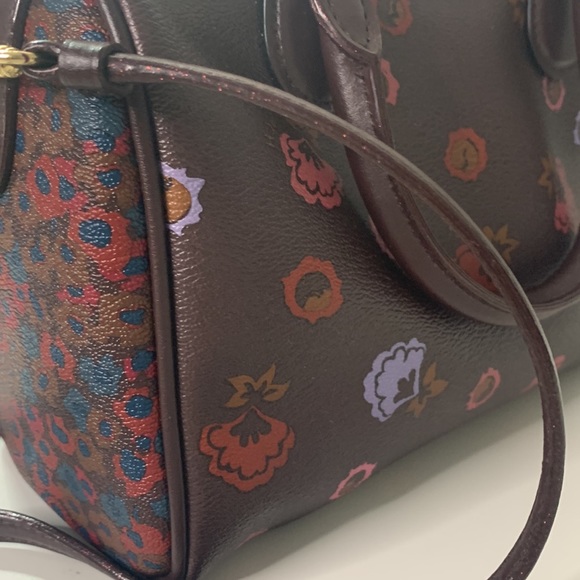 Coach Mini Bennett Satchel w/Primrose Floral Print NWOT - Picture 6 of 10